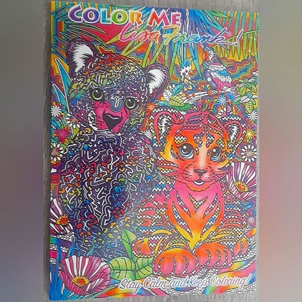 New Lisa Frank Advanced Coloring Book
